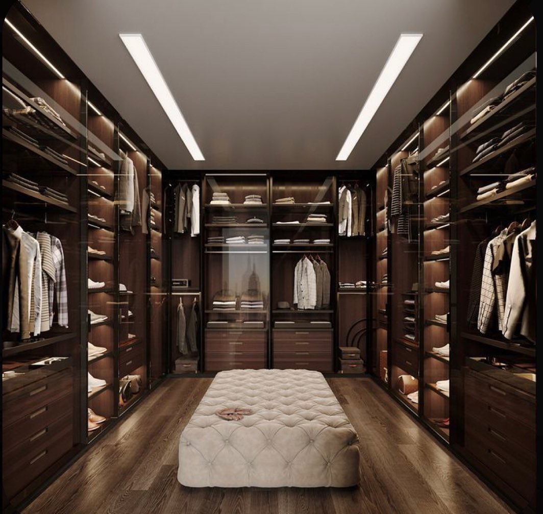 Luxury walk-in closet installation in Mount Pleasant SC