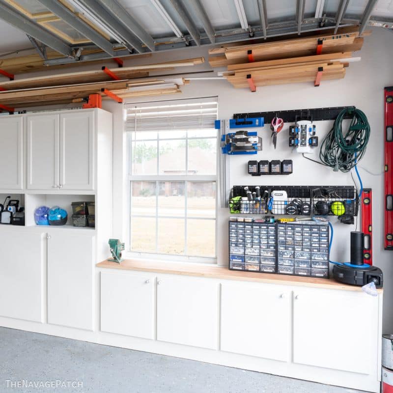 Custom garage storage cabinets in Mount Pleasant SC